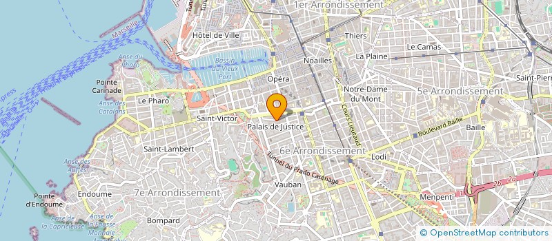 localisation de l'entreprise SCI RELEASE ACTIVITE à MARSEILLE