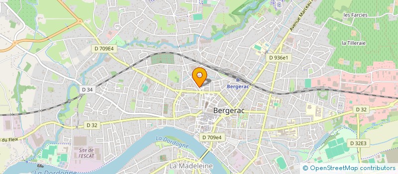 localisation de l'entreprise SCI RELET à BERGERAC