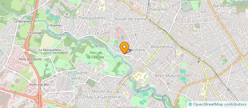 localisation de l'entreprise SCI RELIENCE  SAINT-HERBLAIN