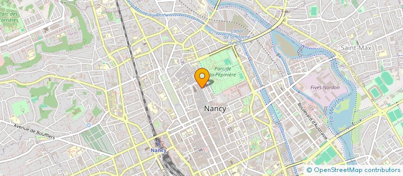 localisation de l'entreprise SCI RELINCHAMP  NANCY