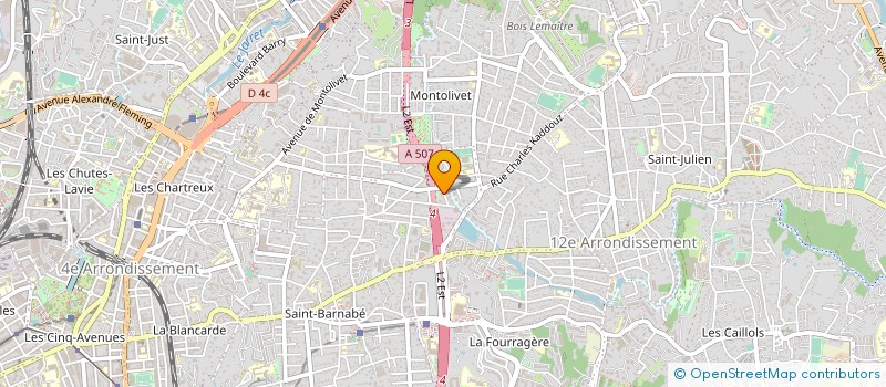 localisation de l'entreprise SCI RELJIC JRV à MARSEILLE