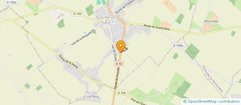 localisation de l'entreprise SCI REM'S PATRIMOINE  OURVILLE-EN-CAUX