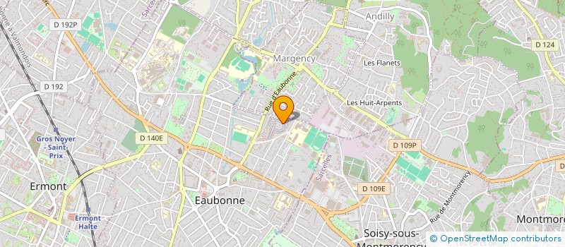 localisation de l'entreprise SCI REMA à EAUBONNE