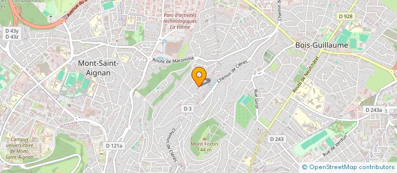 localisation de l'entreprise SCI REMALEX  MONT-SAINT-AIGNAN