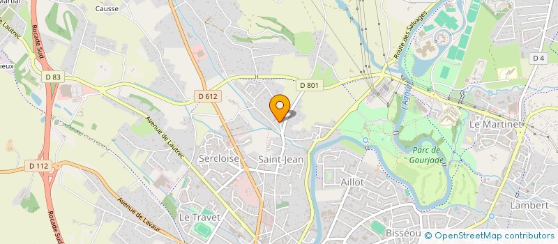 localisation de l'entreprise SCI REMALO  CASTRES