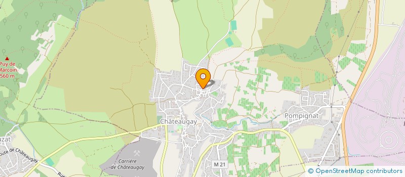 localisation de l'entreprise SCI REMANE  MOZAC