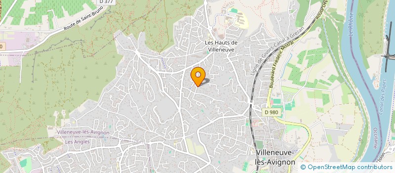 localisation de l'entreprise SCI REMARLA  VILLENEUVE-LES-AVIGNON