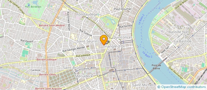 localisation de l'entreprise SCI REMAUT GERARD MARCHAND IMMOBILIER  BORDEAUX