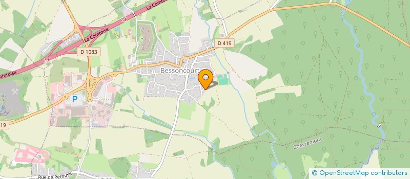 localisation de l'entreprise SCI REMAX à BESSONCOURT