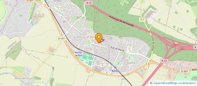 localisation de l'entreprise SCI REMBACK à NOISY-LE-ROI