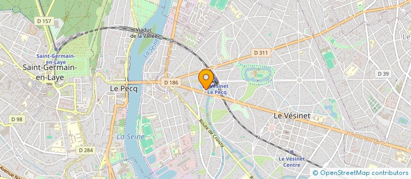 localisation de l'entreprise SCI REMBRANDT LV  LE VESINET