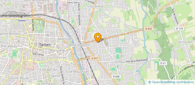 localisation de l'entreprise SCI REMCED  SEMEAC