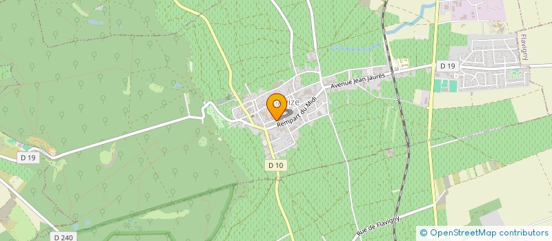 localisation de l'entreprise SCI REMES  AVIZE