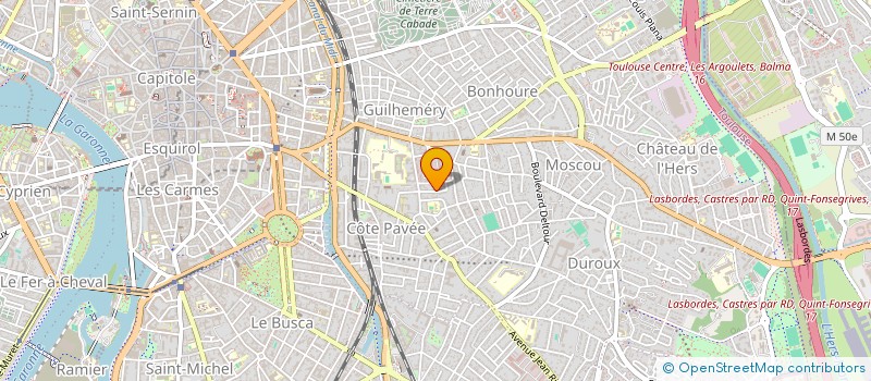 localisation de l'entreprise SCI REMESY à TOULOUSE
