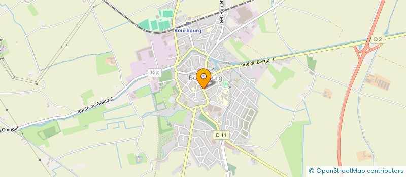 localisation de l'entreprise SCI REMI  BOURBOURG