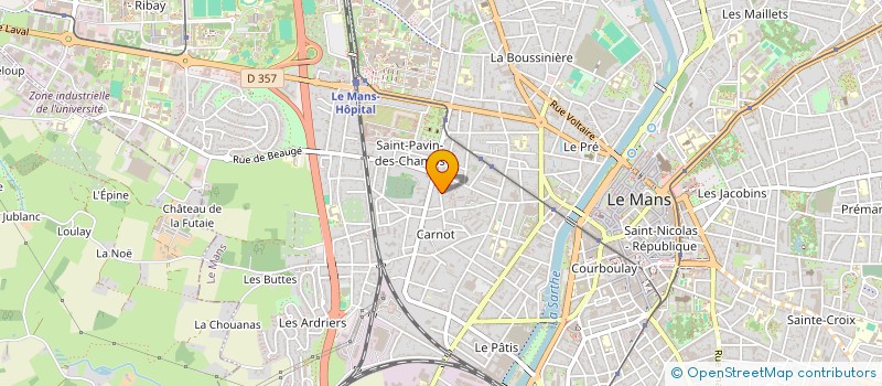 localisation de l'entreprise SCI REMI  LE MANS