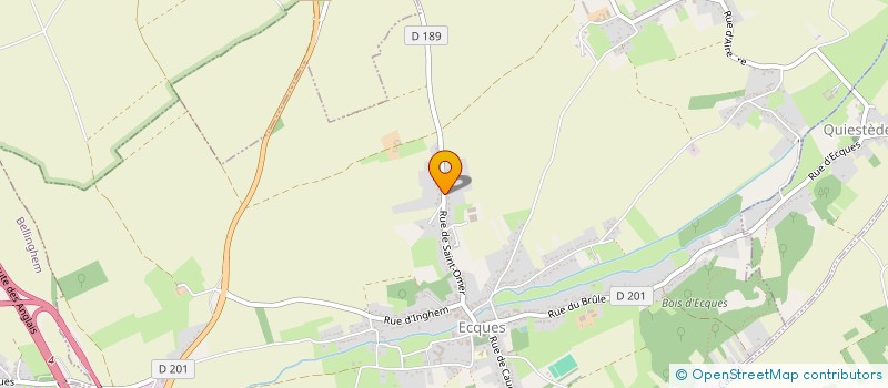 localisation de l'entreprise SCI REMI  ECQUES