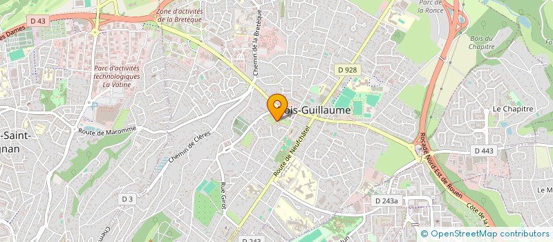 localisation de l'entreprise SCI REMI à BOIS-GUILLAUME