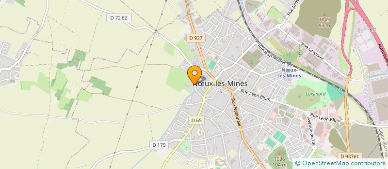 localisation de l'entreprise SCI REMI  NUX-LES-MINES