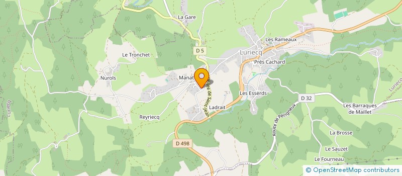 localisation de l'entreprise SCI REMI DES REMPARTS  LURIECQ