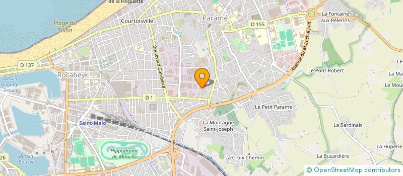 localisation de l'entreprise SCI REMI IMMO  SAINT-MALO