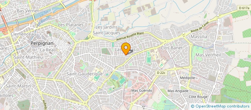 localisation de l'entreprise SCI REMICLAIRE  PERPIGNAN