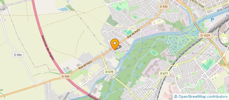 localisation de l'entreprise SCI REMIGNY à SAINT-QUENTIN