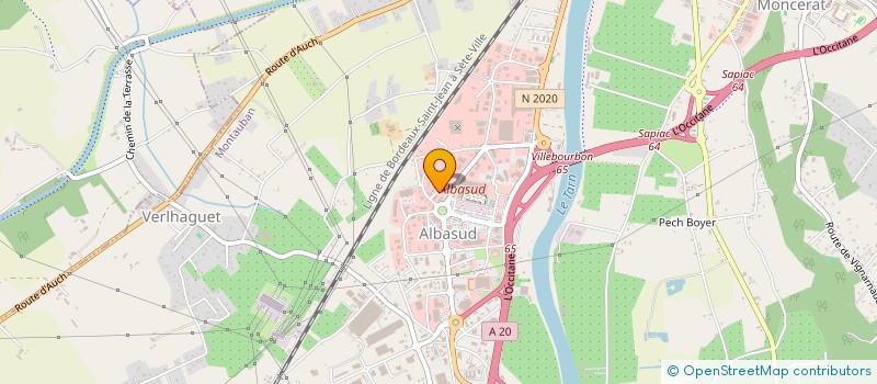 localisation de l'entreprise SCI REMIJEAN  MONTAUBAN