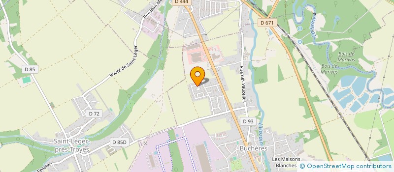 localisation de l'entreprise SCI REMIMAPA  BUCHERES