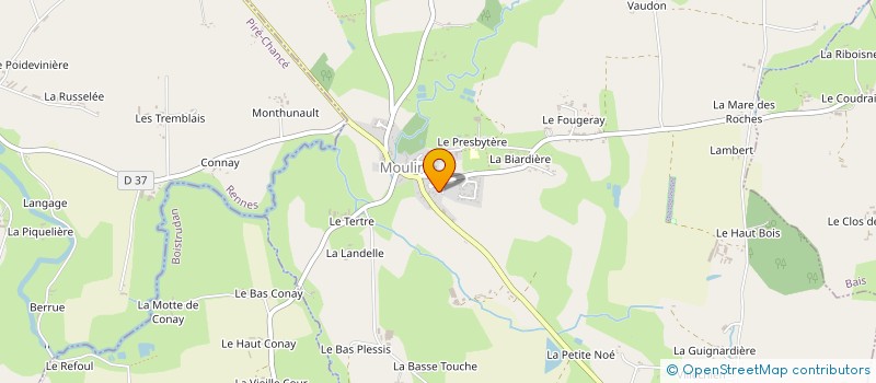 localisation de l'entreprise SCI REMIMMO  MOULINS