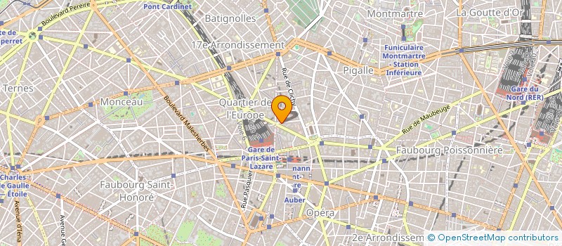 localisation de l'entreprise SCI REMINVEST  PARIS