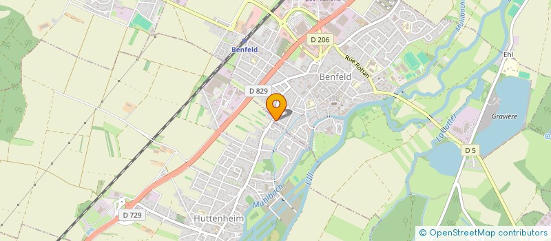 localisation de l'entreprise SCI REMO  BENFELD