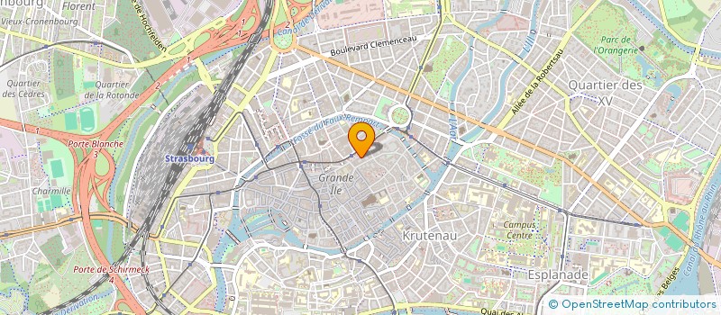 localisation de l'entreprise SCI REMO  STRASBOURG