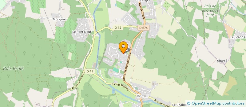 localisation de l'entreprise SCI REMPART DE BEAULIEU à VŒUIL-ET-GIGET