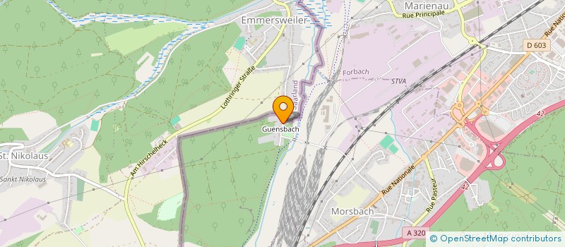 localisation de l'entreprise SCI REMSING à MORSBACH