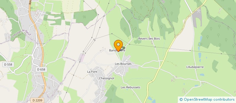 localisation de l'entreprise SCI REMV à CUSSET