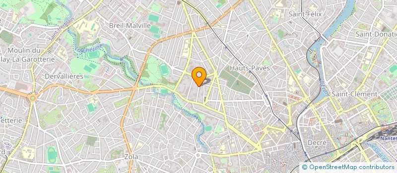 localisation de l'entreprise SCI REMY  NANTES