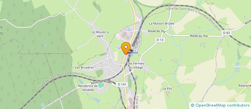 localisation de l'entreprise SCI REMY à SERQUEUX