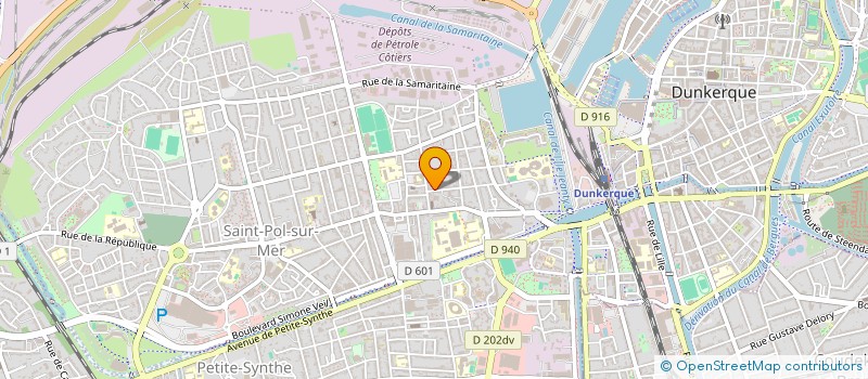 localisation de l'entreprise SCI REMY à DUNKERQUE