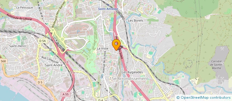 localisation de l'entreprise SCI REMY à MARSEILLE