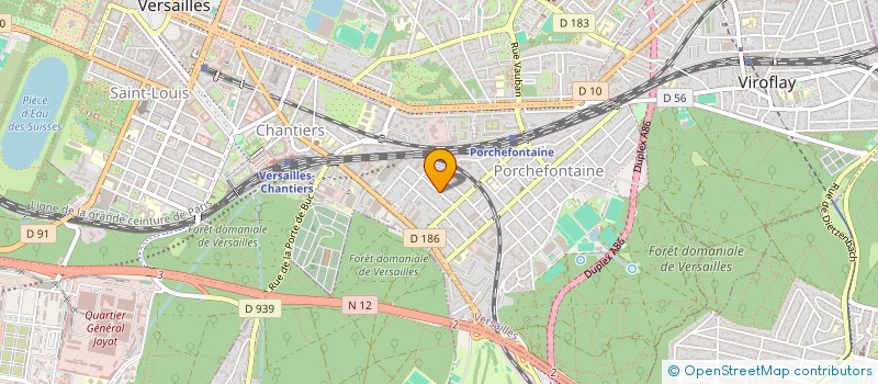 localisation de l'entreprise SCI REMY à VERSAILLES