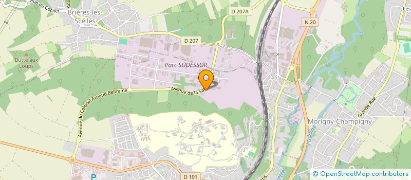 localisation de l'entreprise SCI REMY COMPAGNIE  ETAMPES