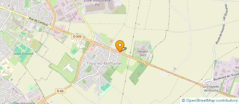 localisation de l'entreprise SCI REMY LE VILLAGE  TILLOY-LES-MOFFLAINES