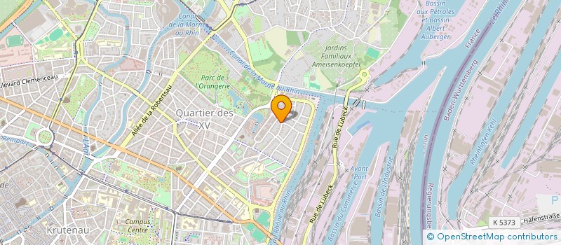 localisation de l'entreprise SCI REMY PARIS HALLES  STRASBOURG