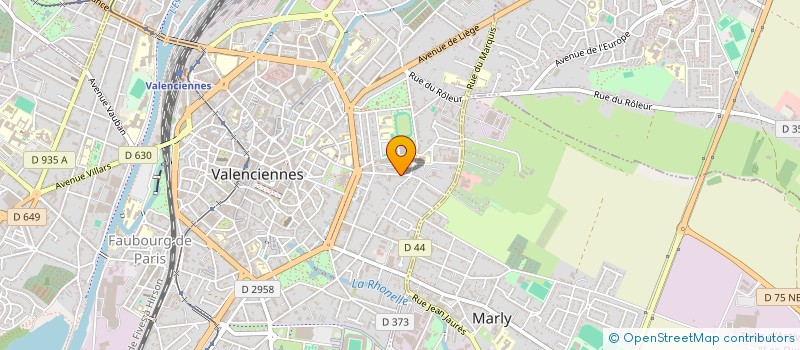 localisation de l'entreprise SCI REMY POPEK à VALENCIENNES