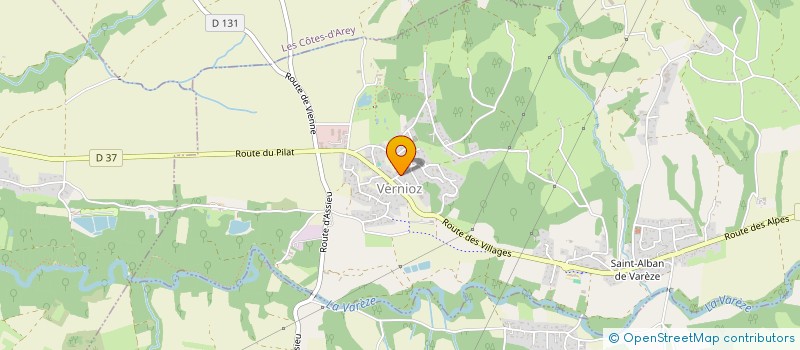 localisation de l'entreprise SCI REMYLENE  SALAISE-SUR-SANNE