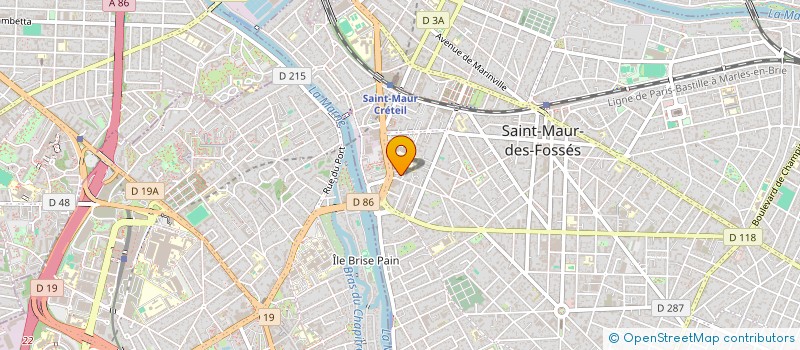 localisation de l'entreprise SCI REN à SAINT-MAUR-DES-FOSSES