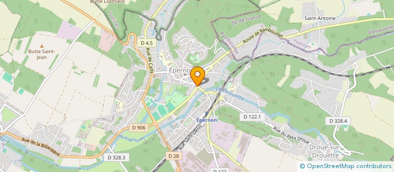 localisation de l'entreprise SCI REN à EPERNON