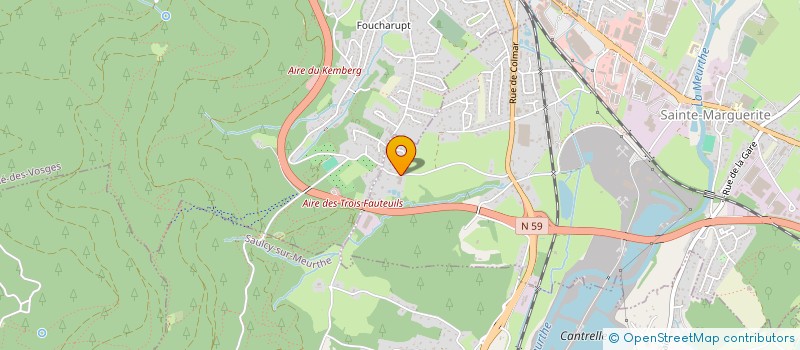 localisation de l'entreprise SCI RENA  SAINTE-MARGUERITE