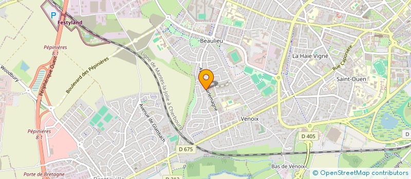 localisation de l'entreprise SCI RENACIMIENTO à CAEN